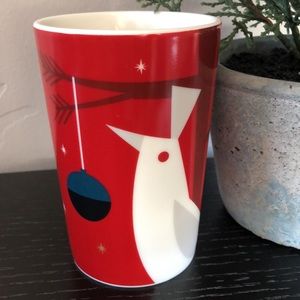 2/$25 Starbucks 2012 Christmas Holiday Ceramic Coffee Tea Mug 12oz